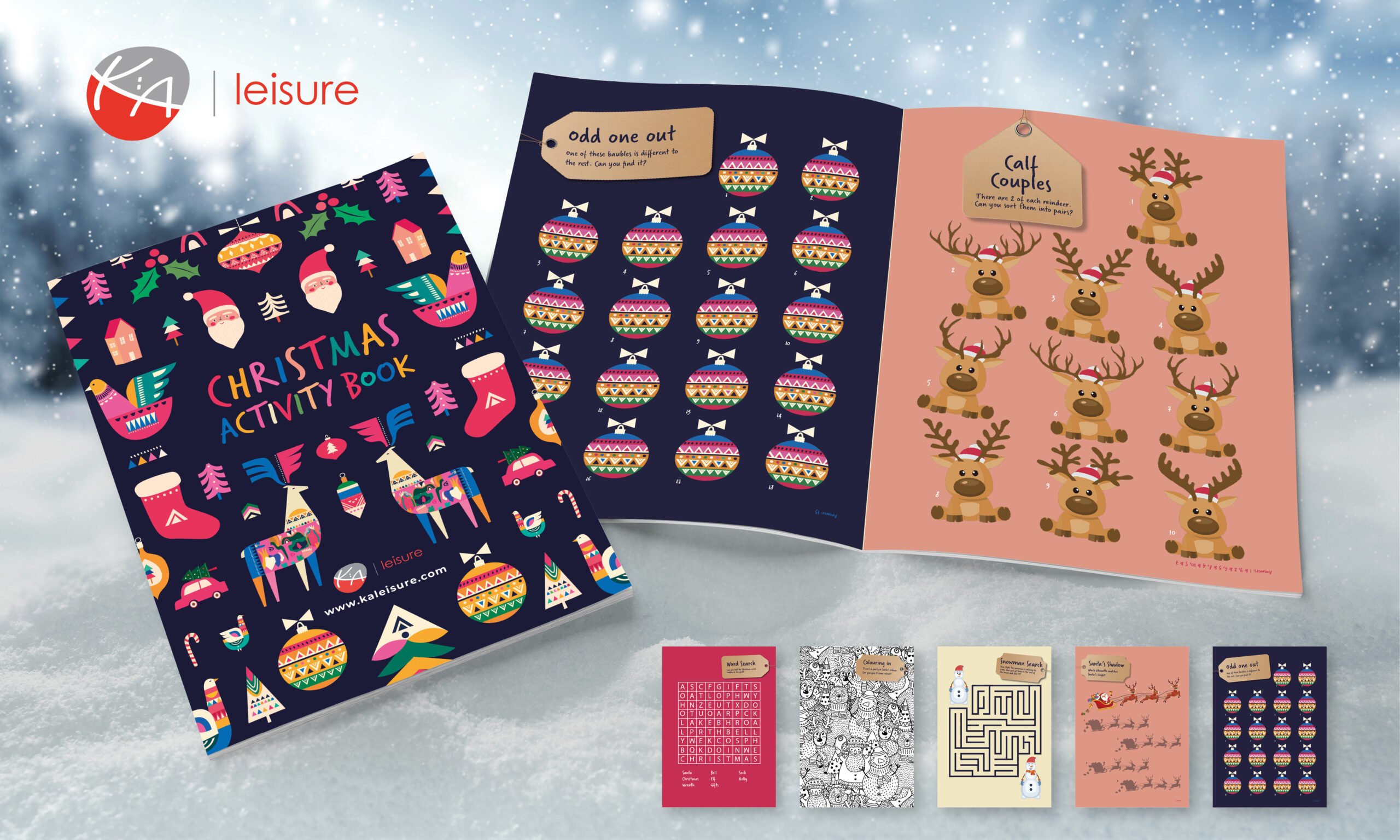 KA Leisure Christmas Booklet 2021 - Social