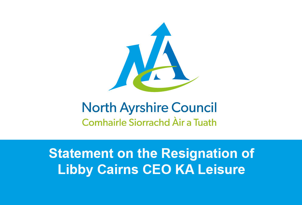 Resignation of Libby Cairns CEO KA Leisure