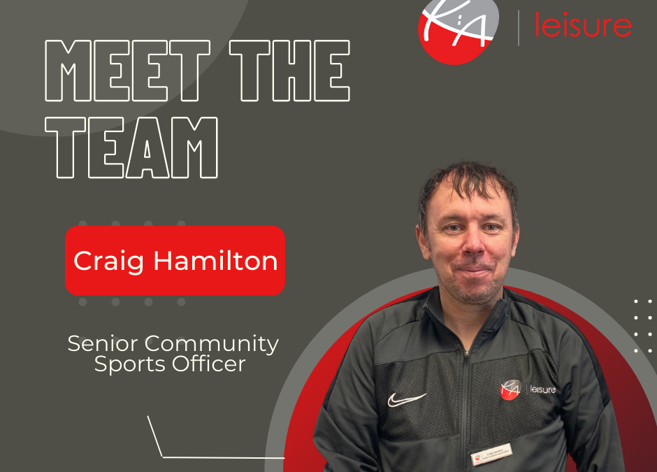 KA Leisure Staff Profile: Craig Hamilton