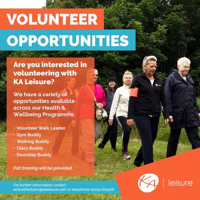 Volunteer Opportunities poster