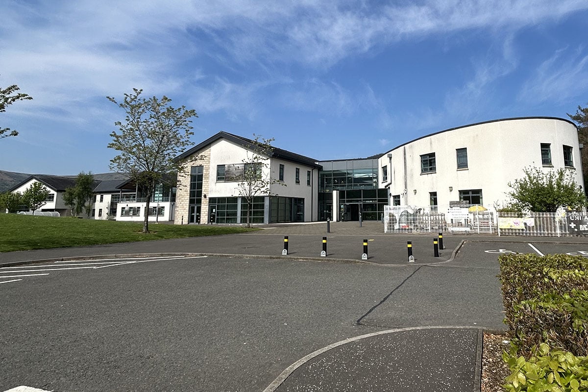 Outside of Arran Community Sports Hub