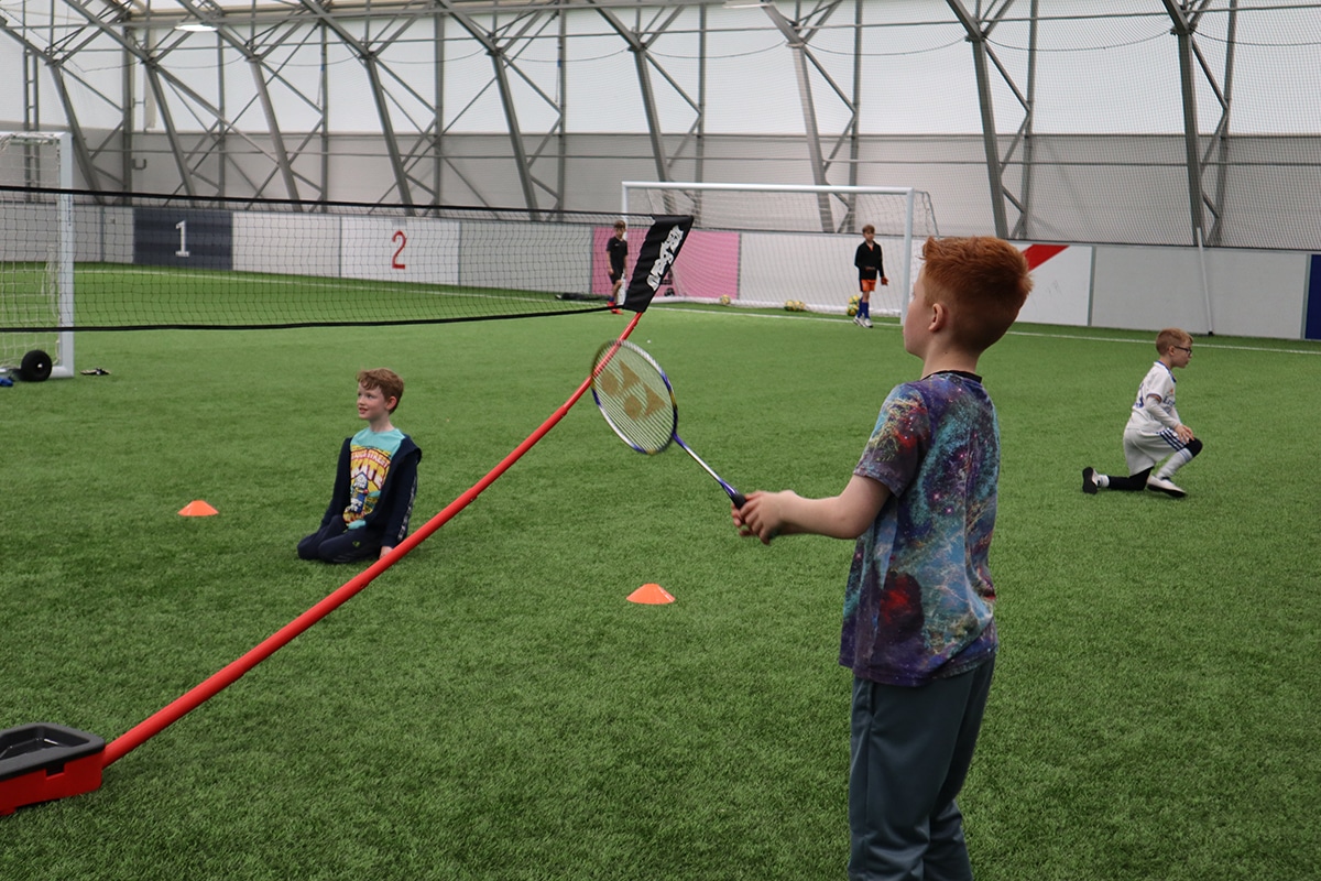 Kids playing multi-sports at the Circuit