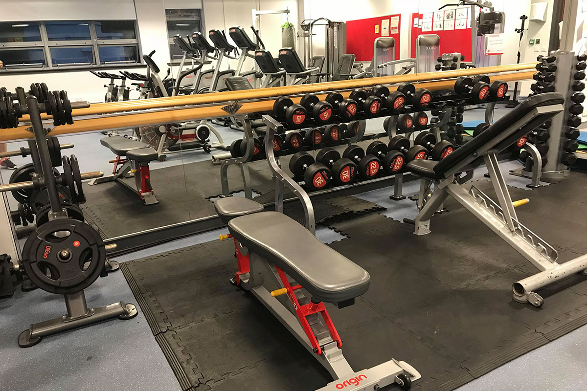 Functional area in gym