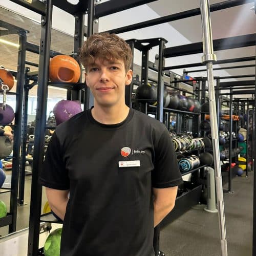 Personal Trainer Conan Campbell at the Portal gym