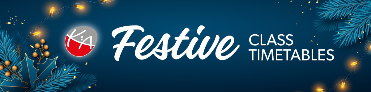 Festive Class Timetable