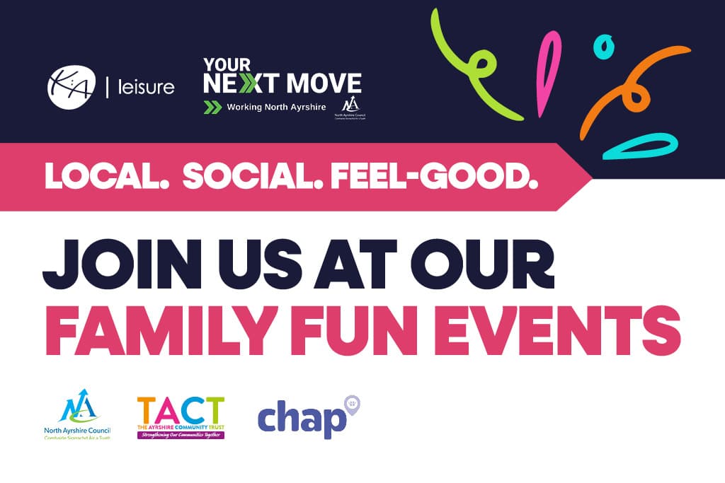 Local. Social. Feel Good. Join us at our Family Fun Events