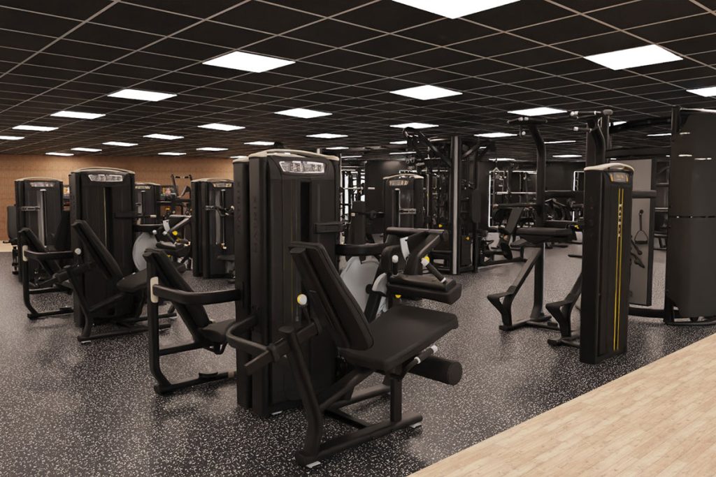 Portal Gym Mock up