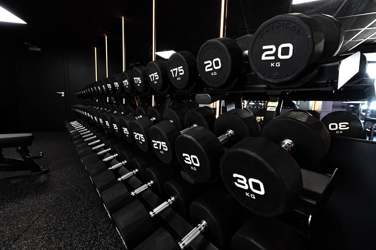 Free weight area